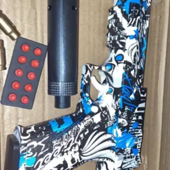 Foam Blasters & Guns Pistol With Foam Pellet Shell Ejecting - Picture 4 of 4